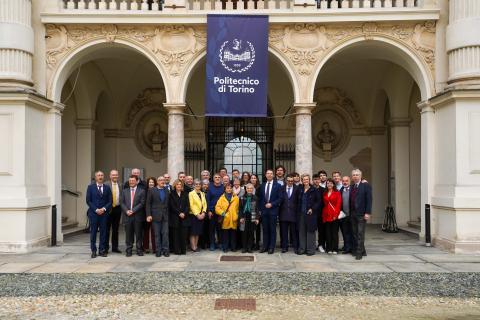 Avvio del mandato al Castello del Valentino