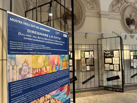 La mostra "Disegnare la città"