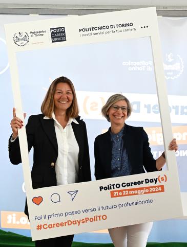 Giuliana Mattiazzo e Silvia Barbero alla fiera
