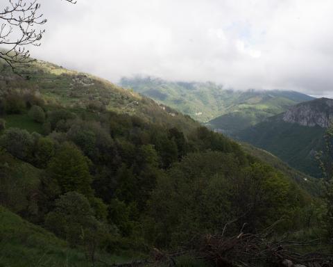 Panoramica della Balconata di Ormea