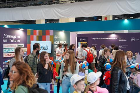 Tanto pubblico al Salone per il Politecnico