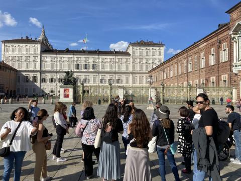 Participants around Turin