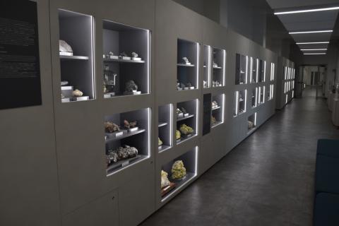 The permanent exhibition within the Politecnico