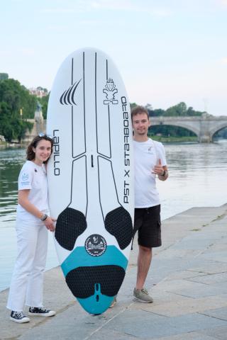 Lapillo, tavola da windsurf nata in collaborazione con Starboard e Federico Morisio