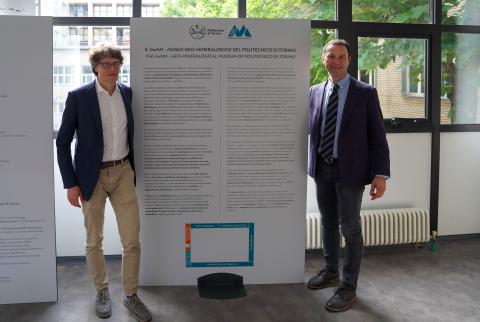 Rector Stefano Corgnati and DIATI Director Francesco Laio 