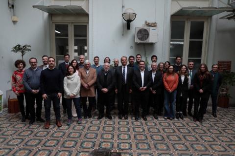 La delegazione del Politecnico e lo Steering Committee della rete Magalhaes insieme alla delegazione di UBA