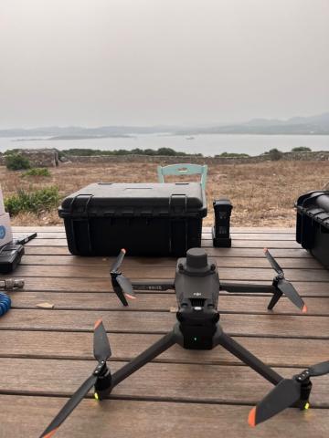 Drone equipaggiato con camere multispettrali