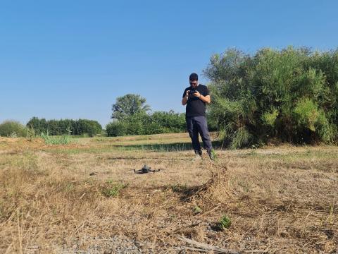 L'utilizzo di droni per le rilevazioni sul campo