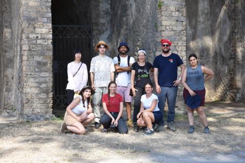 Il Team DIRECT nel parco archeologico di Pompei