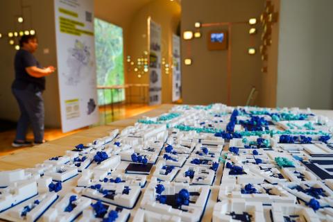 All'interno della mostra