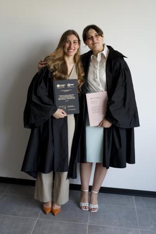 Ludovica Deriu e Claudia Lorenza Iannetti 