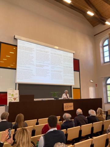 La conferenza di apertura della Notte a Mondovì tenuta da Piera Levi-Montalcini