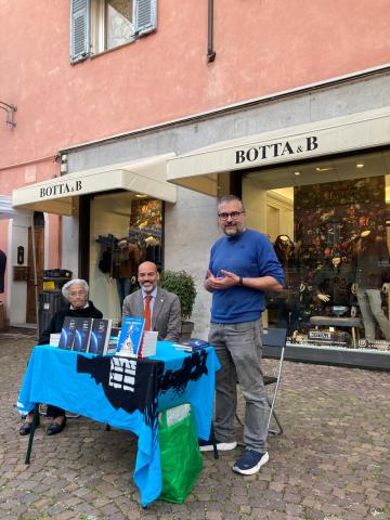 La presentazione delle ricerche sul biochar condotte da Mauro Giorcelli