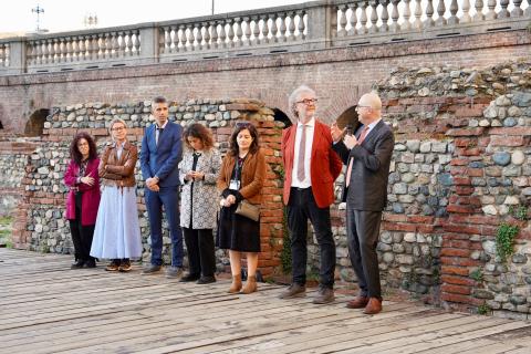 Stefano Sacchi interviene all'inaugurazione della Notte 