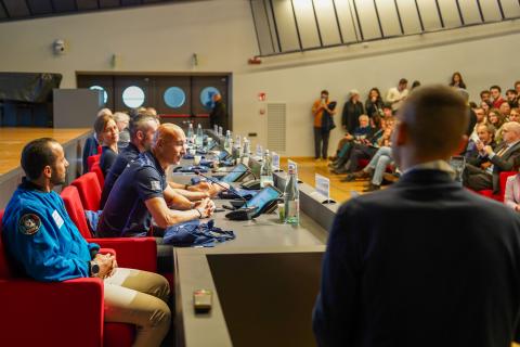 Eleven internationally renowned astronauts