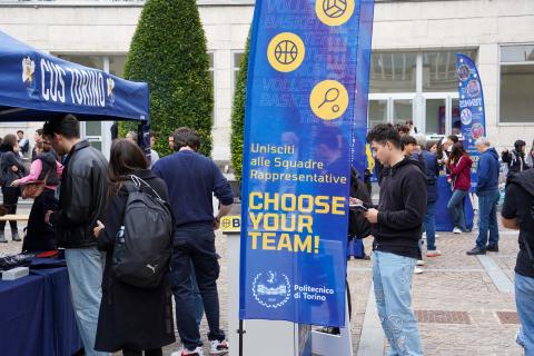 Iscrizioni aperte allo stand CUS