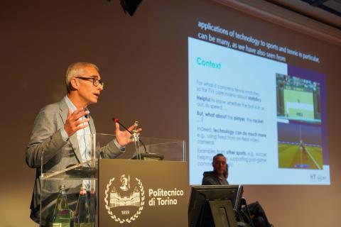 Il docente Fabrizio Lamberti
