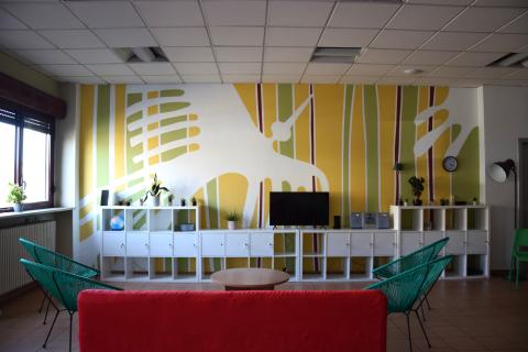 POPS_Sala comune, CPA Via Reiss Romoli Torino