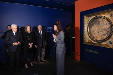 Giorgia Cestaro personal guide to the President of the Italian Republic and his Minister of Foreign Affairs 