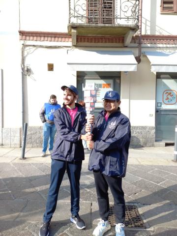 Alcuni tedofori politecnici ad Alessandria