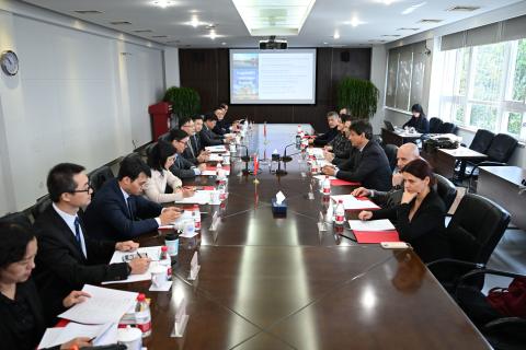 Concluding agreements with Tongji University