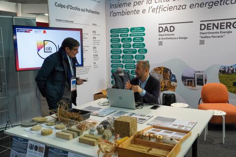 I laboratori del DAD presenti allo stand del Politecnico