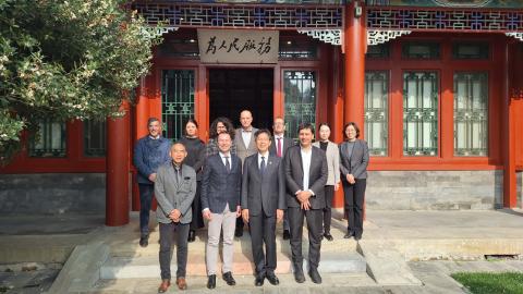 PoliTo delegation at Tsinghua University in Beijing