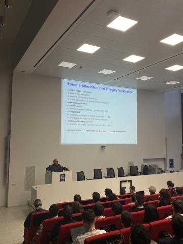 Prof. Antonio Lioy presenta le proposte di tesi del TORSEC