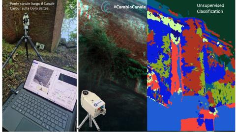 Esempio di lavoro del Team su territorio (Canale Cavour)