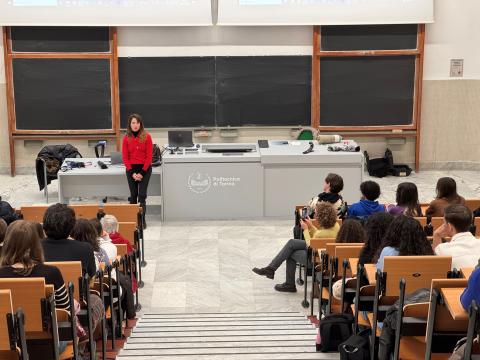 Tantissime presenze alla lezione