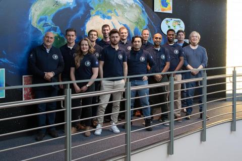Group photo for LuGRE staff in the USA