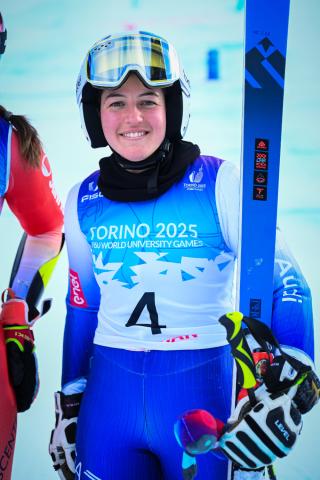 Margherita Cecere al termine della gara