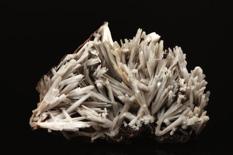 CERUSSITE su crosta limonitica (MP-10121)