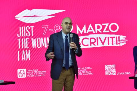 Il Vicerettore per la Società, la Comunità e per l'Attuazione del programma Stefano Sacchi