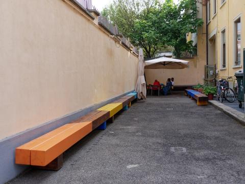 POPS_Progetto Spazio Comune, cortile esterno