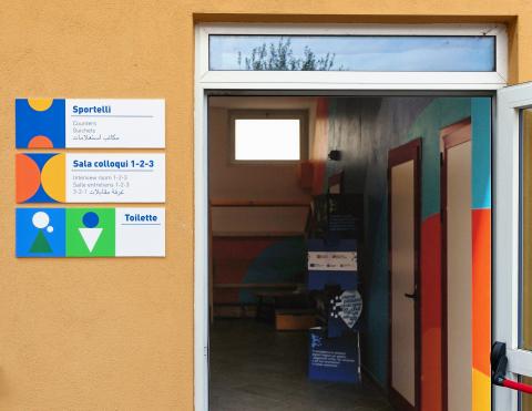 POPS_Progetto Spazio Comune, identità visiva, comunicazione e wayfinding