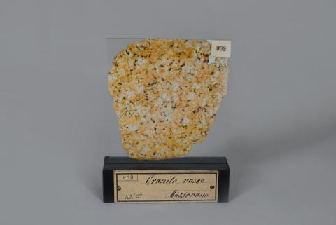 Sezione sottile di Granito roseo