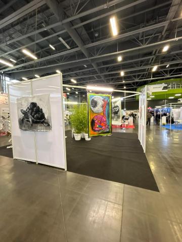 Le opere della Galleria Pavart esposte a Bio360 Expo 