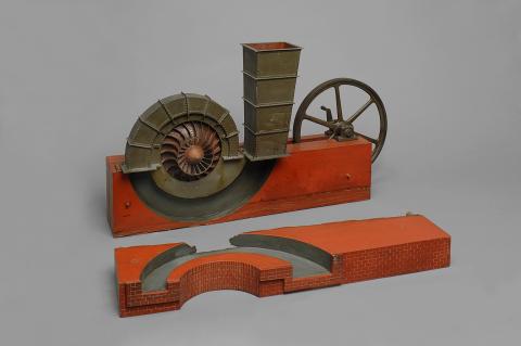 Modello di ventilatore da miniera 