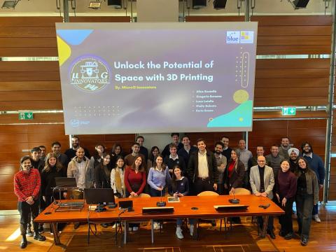 “Unlock the Potential of Space with 3D Printing” - la sfida di Blue Engineering