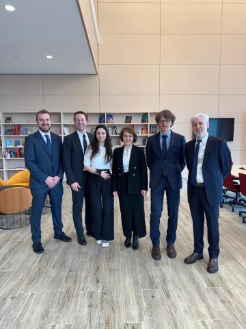La delegazione del Politecnico nel Campus dell'Ada University