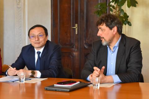 Sun Cheng e Michele Bonino