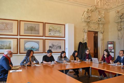 In dialogo con la delegazione dell'HIT
