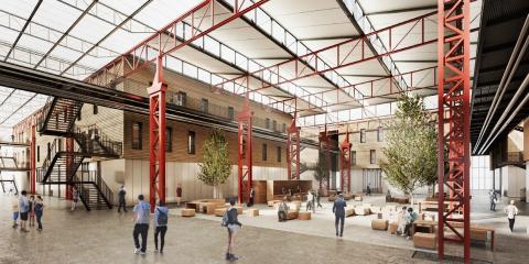 Mirafiori, indoor environments