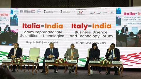 L'apertura del Forum Italia-India con i Ministri Tajani e Bernini e i Ministri del Governo indiano