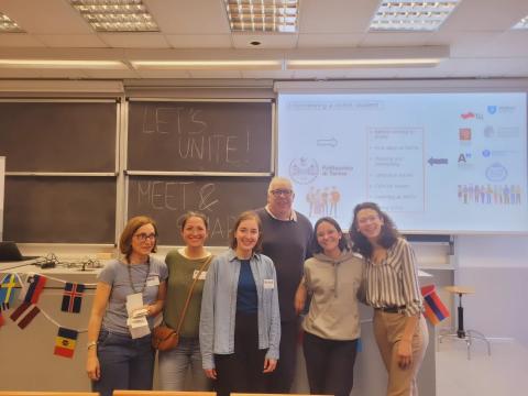The staff who led the event