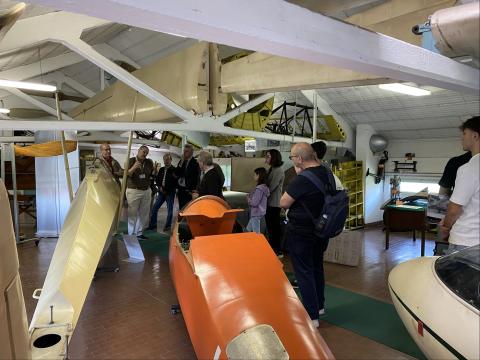 Tanti curiosi all'evento
