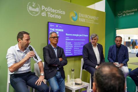 L'intervento del Rettore Corgnati