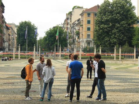 People from all over Europe