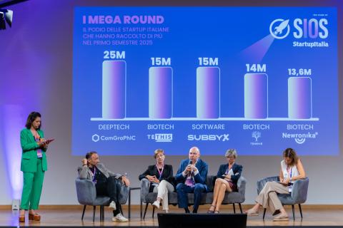 The podium for Italian startups